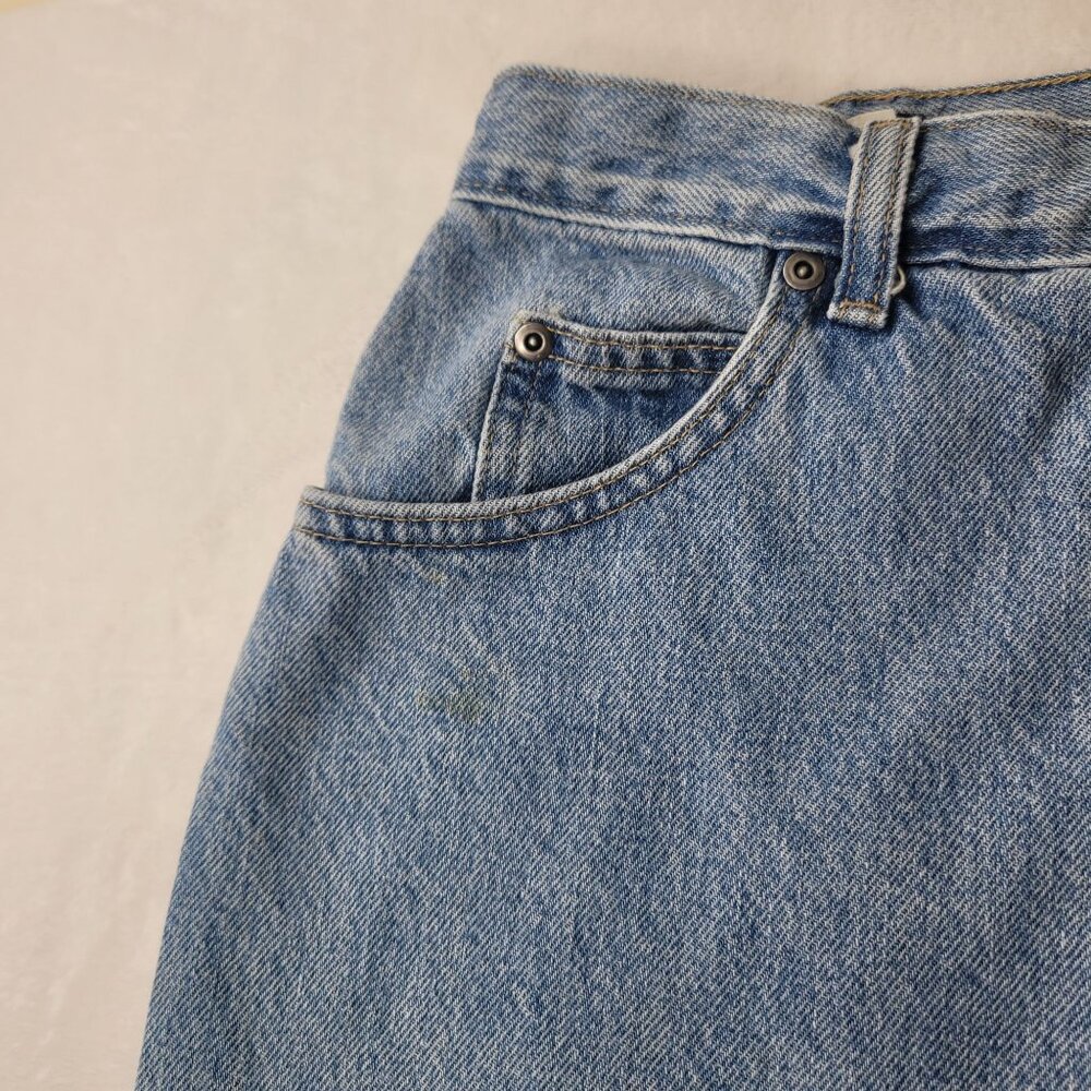 Lands End Women's Regular Fit Light Wash Denim Jeans Size 14x29 Reg - Picture 5 of 12